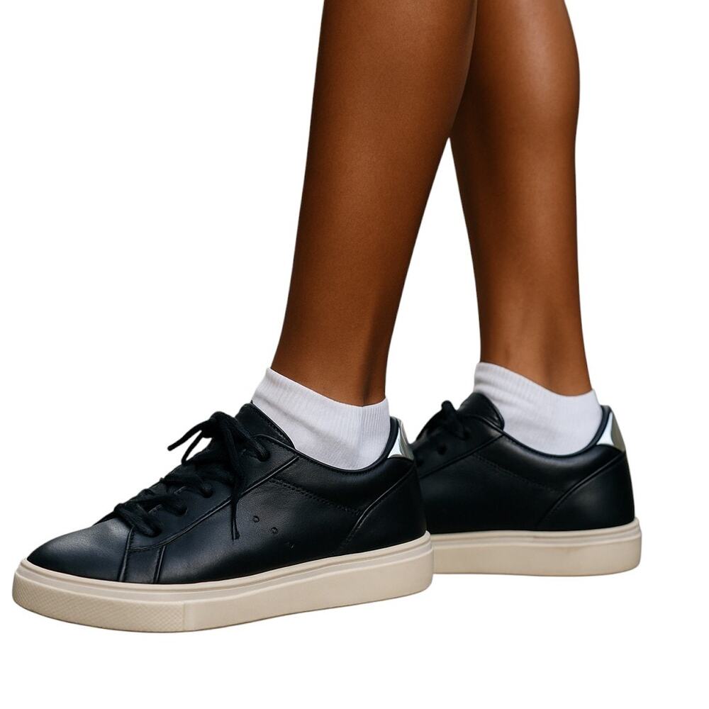 Wonder Nation Girl's 5 Black Causal Fashion Tennis Shoe Athletic Sneaker Women's